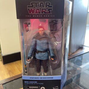 Star Wars Black Series BEN KENOBI Obi-Wan Tibidon Station Action Figure